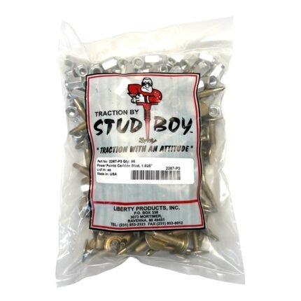 Stud Boy Power Point Push-Through Snow Stud 1.625″